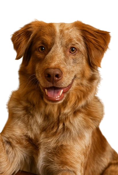 De hond op reis in het Italiaanse landschap